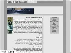 Sites similar to whatispaintball.com
