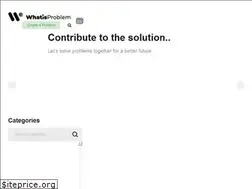 Sites similar to whatisproblem.com
