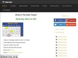 Sites similar to whatisthedatetoday.com