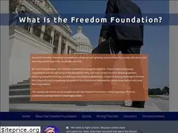 Sites similar to whatisthefreedomfoundation.org
