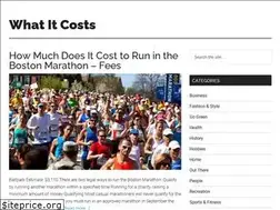 Sites similar to whatitcosts.com