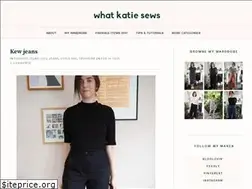 Sites similar to whatkatiesews.net