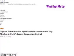 Sites similar to whatkeptmeup.com
