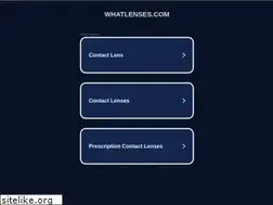 Sites similar to whatlenses.com