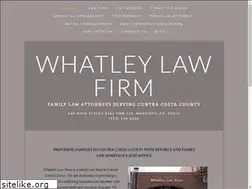 Sites similar to whatleylaw.com