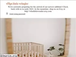 Sites similar to whatlittlewonder.com