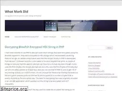 Sites similar to whatmarkdid.com
