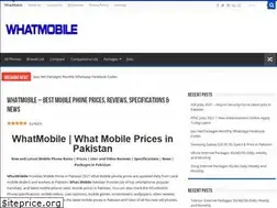 Sites similar to whatmobile.net.pk