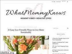 Sites similar to whatmommyknows.com