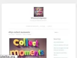 Sites similar to whatmyfridgesays.com