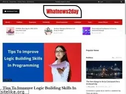Sites similar to whatnews2day.com