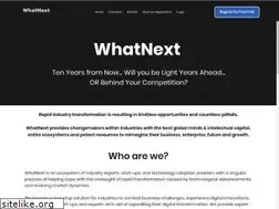 Sites similar to whatnextglobal.com