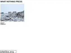 Sites similar to whatnothingpress.com