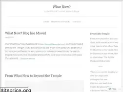 Sites similar to whatnow727.wordpress.com