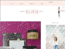 Sites similar to whatoliviadid.com