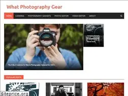 Sites similar to whatphotographygear.com