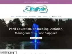 Sites similar to whatpond.com