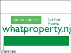 Sites similar to whatproperty.ng