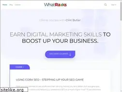 Sites similar to whatranks.com