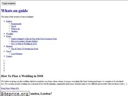 Sites similar to whats-on-guide.co.uk