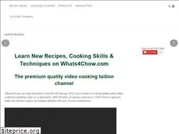Sites similar to whats4chow.com