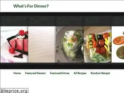 Sites similar to whats4dinner.org