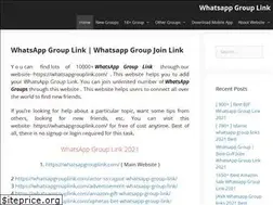 Sites similar to whatsapgrouplink.com