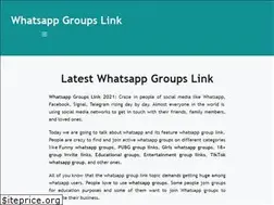 Sites similar to whatsapgroupslink.com