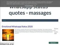 Sites similar to whatsapp-status-quotes-sms.blogspot.com