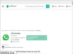 Sites similar to whatsapp.en.softonic.com