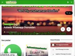 Sites similar to whatsappdurumlari.com