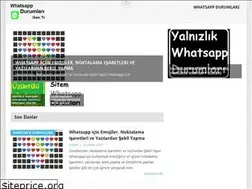 Sites similar to whatsappdurumlari.gen.tr