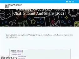Sites similar to whatsappgroupfind.com