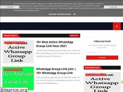 Sites similar to whatsappgrouplinked.com