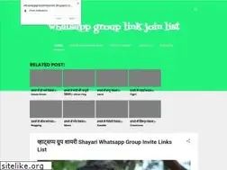 Sites similar to whatsappgrouplinkjoinlist.blogspot.com