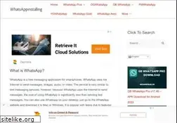 Sites similar to whatsappinstalling.com