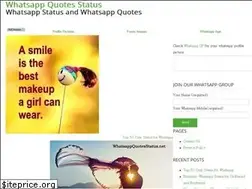 Sites similar to whatsappquotesstatus.net