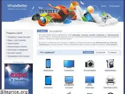 Sites similar to whatsbetter.ru