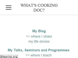 Sites similar to whatscookingdoc.sg