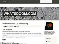 Sites similar to whatsdoom.com