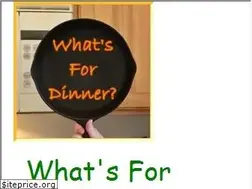 Sites similar to whatsfordinner.net