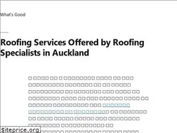 Sites similar to whatsgood.co.nz