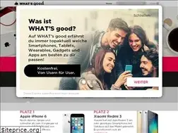 Sites similar to whatsgood.de