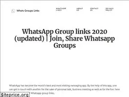 Sites similar to whatsgroupslinks.com