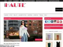 Sites similar to whatshaute.com