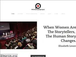 Sites similar to whatshesaidproject.com