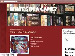 Sites similar to whatsinagame.net