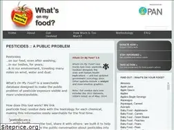 Sites similar to whatsinmyfood.org