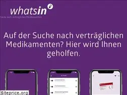 Sites similar to whatsinmymeds.de