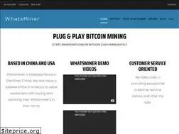 Sites similar to whatsminer.net